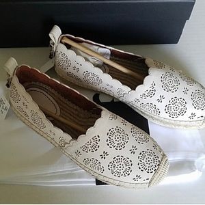 COACH Astor Cutout Tea Rose Espadrilles NWT